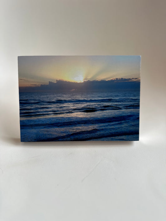 Block Mount - Byron Sunrise